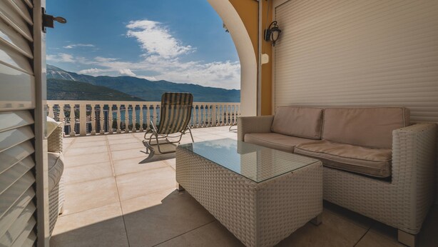 Deluxe Apartment, 1 Bedroom, Sea View | View from room - Apartments Villa Ana (Budva)