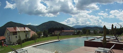 Seasonal outdoor pool