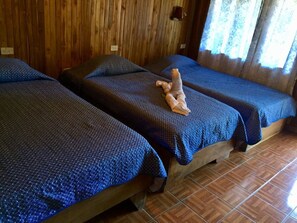 Classic-Dreibettzimmer, 3 Einzelbetten, Nichtraucher | Schreibtisch, Zustellbetten, kostenloses WLAN