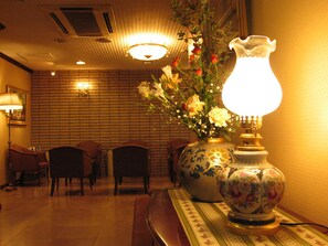 Sala de estar en el lobby