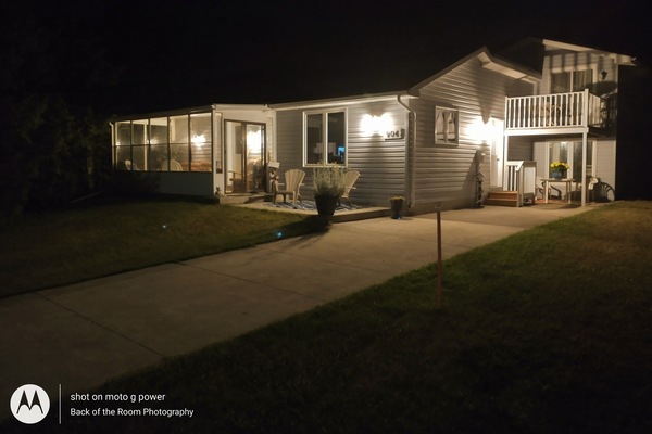 It's even beautiful at night.