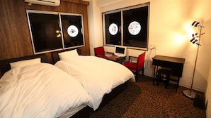 ห้องเบสิกทวิน | ผ้านวมขนเป็ด, ตู้นิรภัยในห้องพัก, Wi-Fi ฟรี