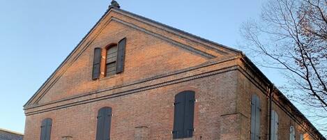 Staduitzicht vanuit accommodatie