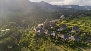 Blick auf den Garten