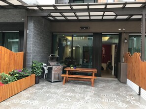 Entrada de la propiedad