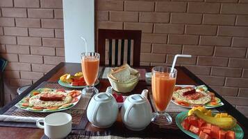 Free daily local cuisine breakfast