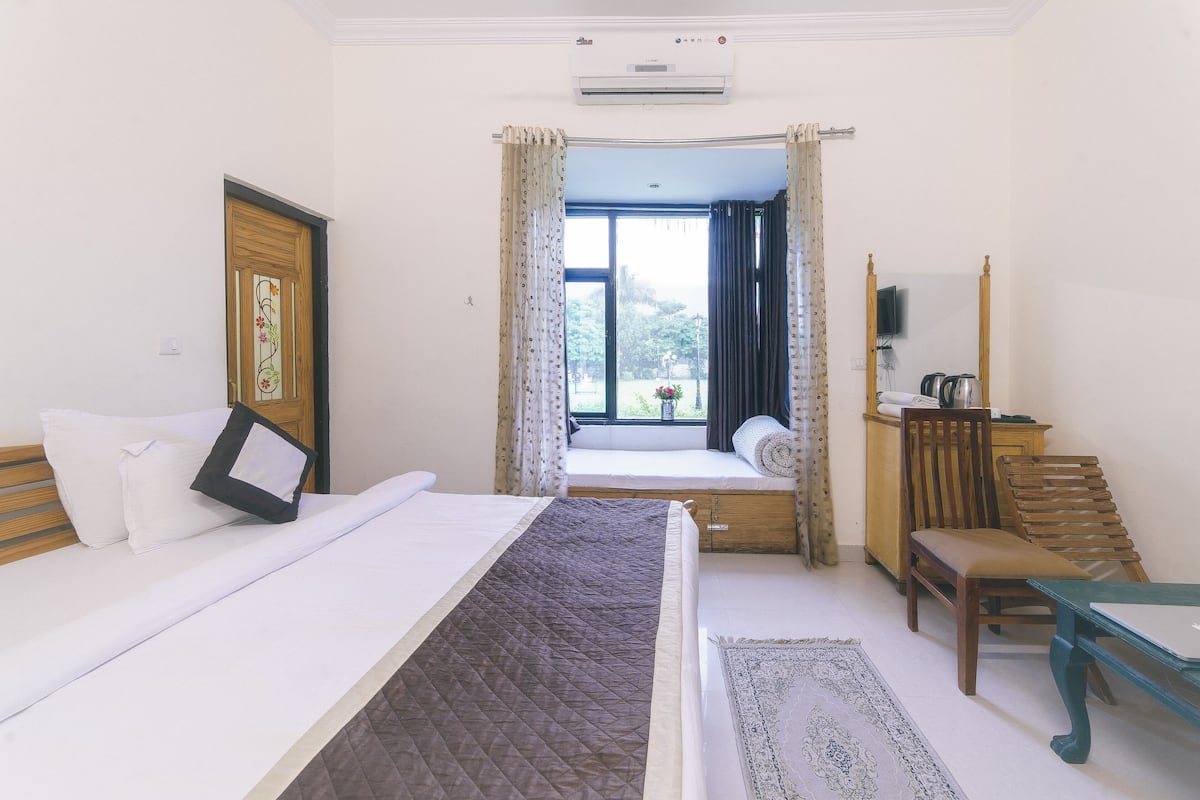 1 habitación y ropa de cama de alta calidad