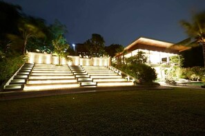 Front of property – evening/night - Amanuba Hotel & Resort Rancamaya (Bogor)