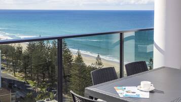 Apartment, 1 Queen Bed, Partial Ocean View | View from room