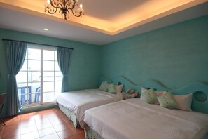Comfort Quadruple Room | Balcony - Galilee Bed and Breakfast (Hengchun)