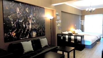 Signature Quadruple Room | Individually decorated, free WiFi