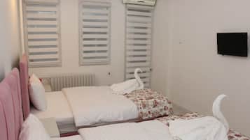 1 habitación, ropa de cama de alta calidad, minibar y escritorio