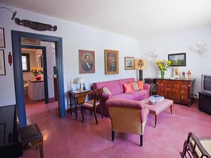 Junior Suite | Living room | Flat-screen TV - Baglio Sant'Andrea (Valderice)