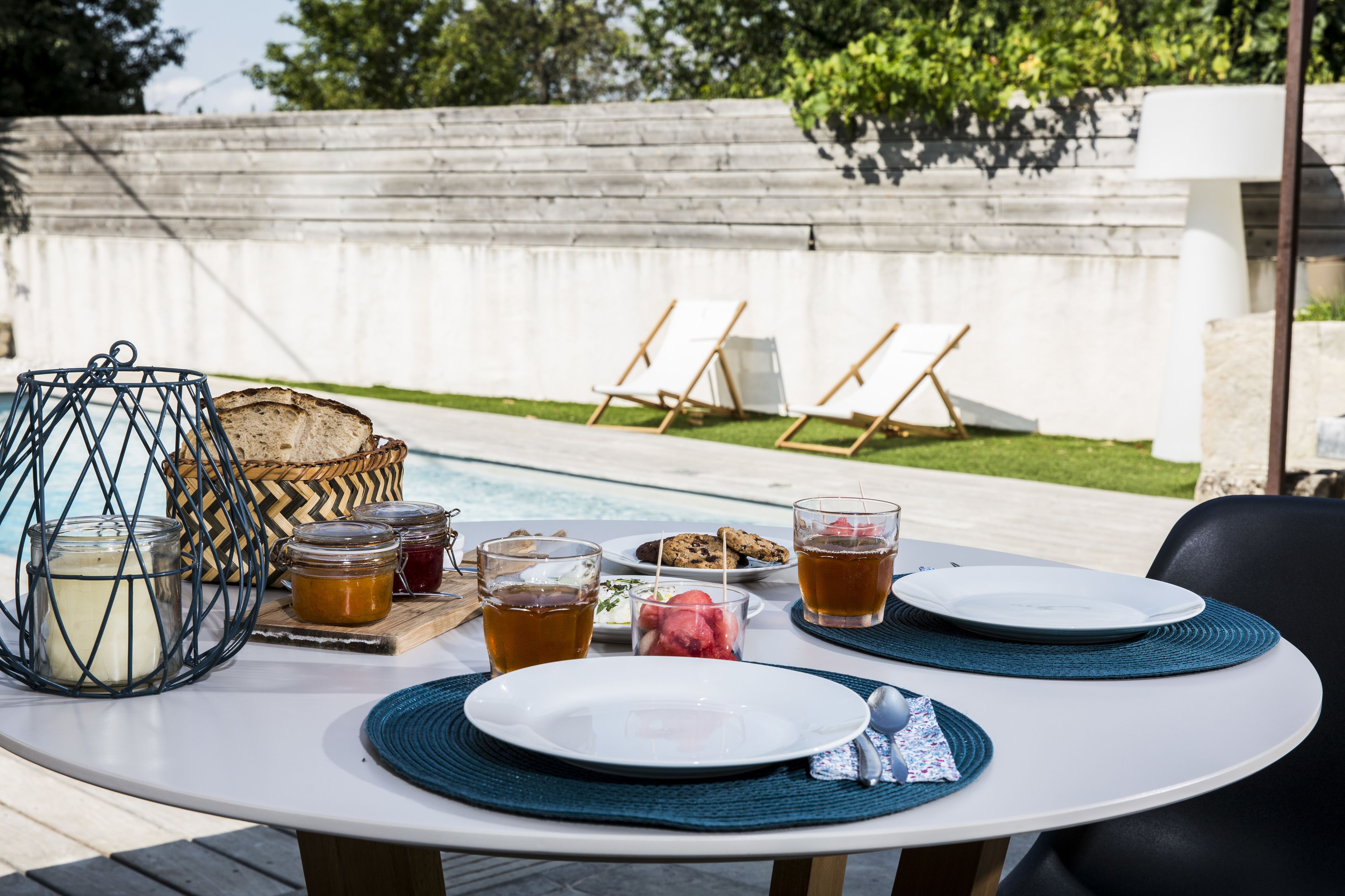 Petit déjeuner continental compris tous les jours