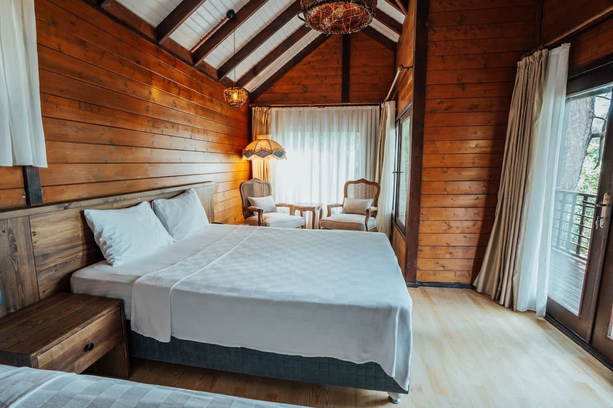 Pine Bungalow | 1 間睡房、Select Comfort 床墊、迷你吧、手提電腦工作空間