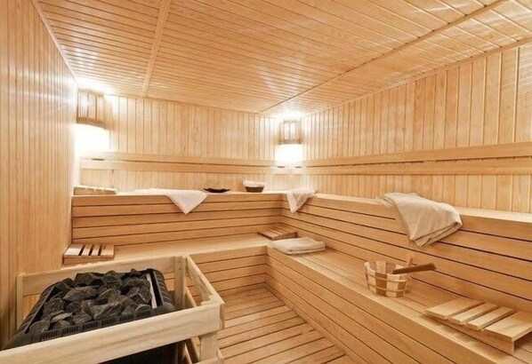 Espace de soins pour les couples, sauna, bain à remous, hammam, hammam