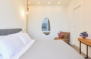 Deluxe Double Room, Sea View | In-room safe, desk, laptop workspace, free WiFi - Residenza Tamara (Castellabate)