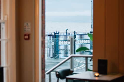 Uitzicht vanuit accommodatie
