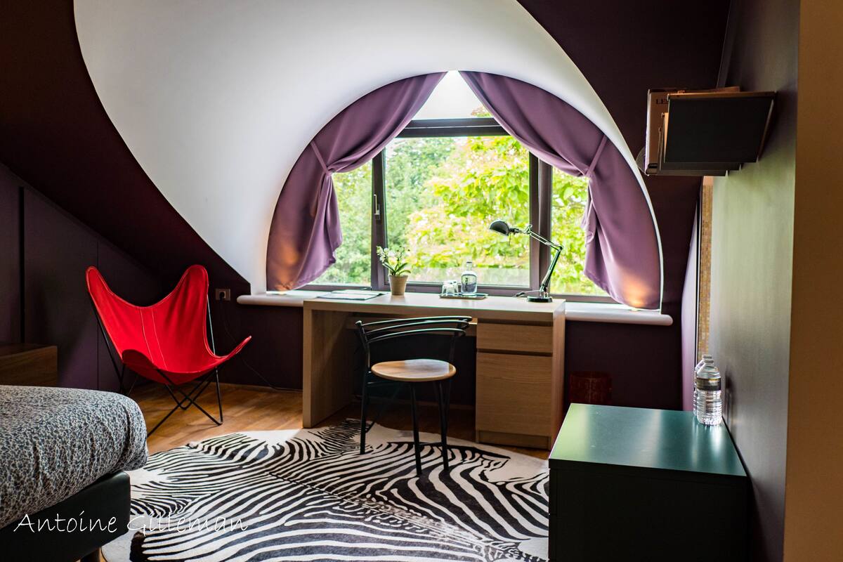 Superior Double Room (Sud-Ouest) | 1 bedroom, premium bedding, desk, laptop workspace