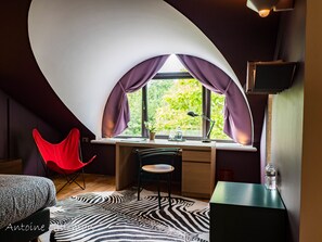 슈피리어 더블룸 (Sud-Ouest) | 1 개의 침실, 고급 침구, 각각 다른 스타일의 인테리어, 각각 다르게 가구 비치