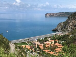 Private beach