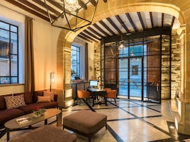 Zona de estar del vestíbulo