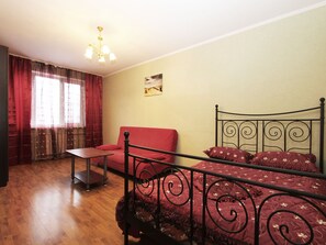 1 bedroom, premium bedding, iron/ironing board, free WiFi - ApartLux Ostankinskaya (Moscow)