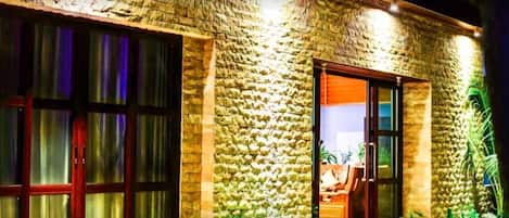 Overnatningsstedets område