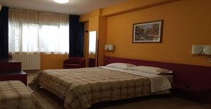 Desk, cots/infant beds, rollaway beds, free WiFi