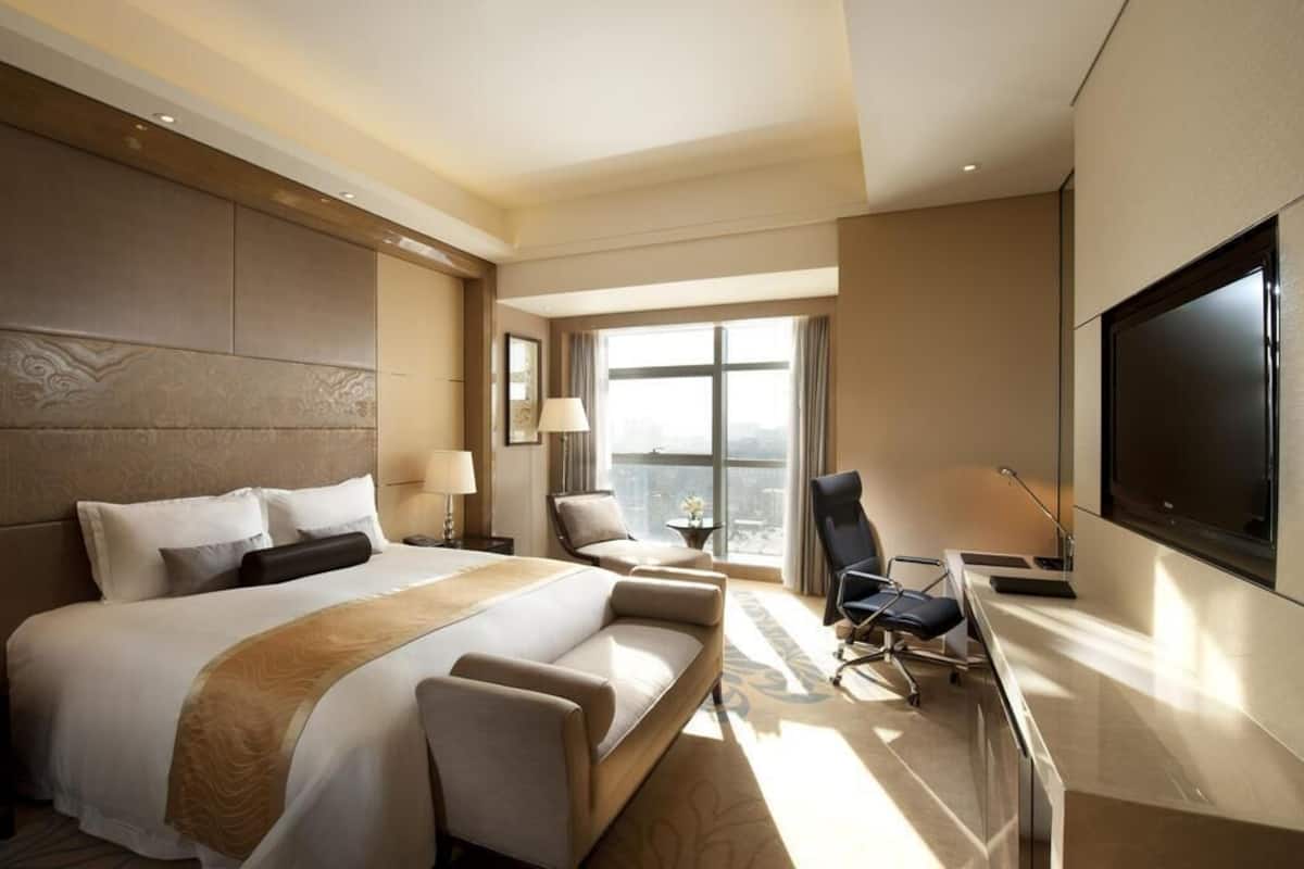 Minibar, in-room safe, desk, blackout curtains