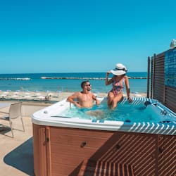 Suite, Terrace, Sea View (Wellness con Sauna e Jacuzzi)