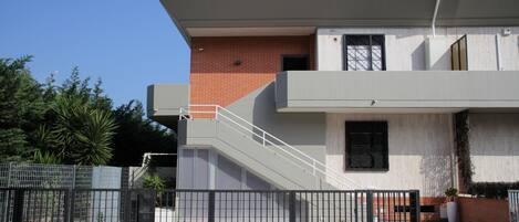 Façade de l’hébergement