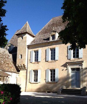 Overnatningsstedets facade