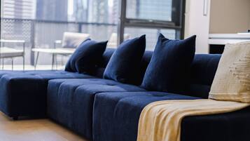 Two Bedroom Sub-Penthouse | Living area