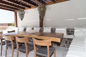 Villa | Terrace/patio - Villa Dimitra by Elounda Island View Villas (Agios Nikolaos)