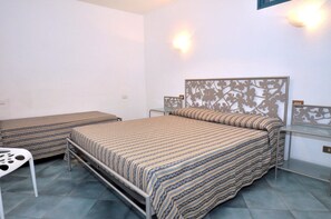 Apartment, 1 Bedroom, Sea View (min 7 nights 5 people) | 1 bedroom, cots/infant beds, bed sheets