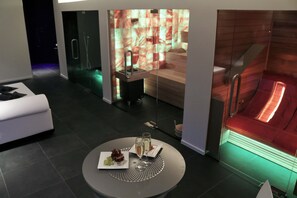 Sauna, baño turco, baño turco/hammam, masajes con piedras calientes 