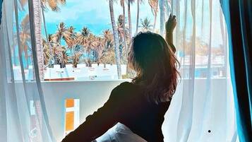 Villa, Beachfront | 1 bedroom, premium bedding, minibar, in-room safe