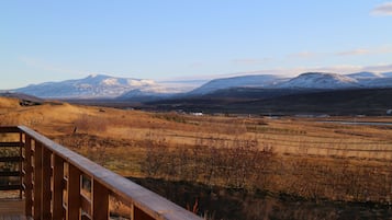 Blick von der Unterkunft