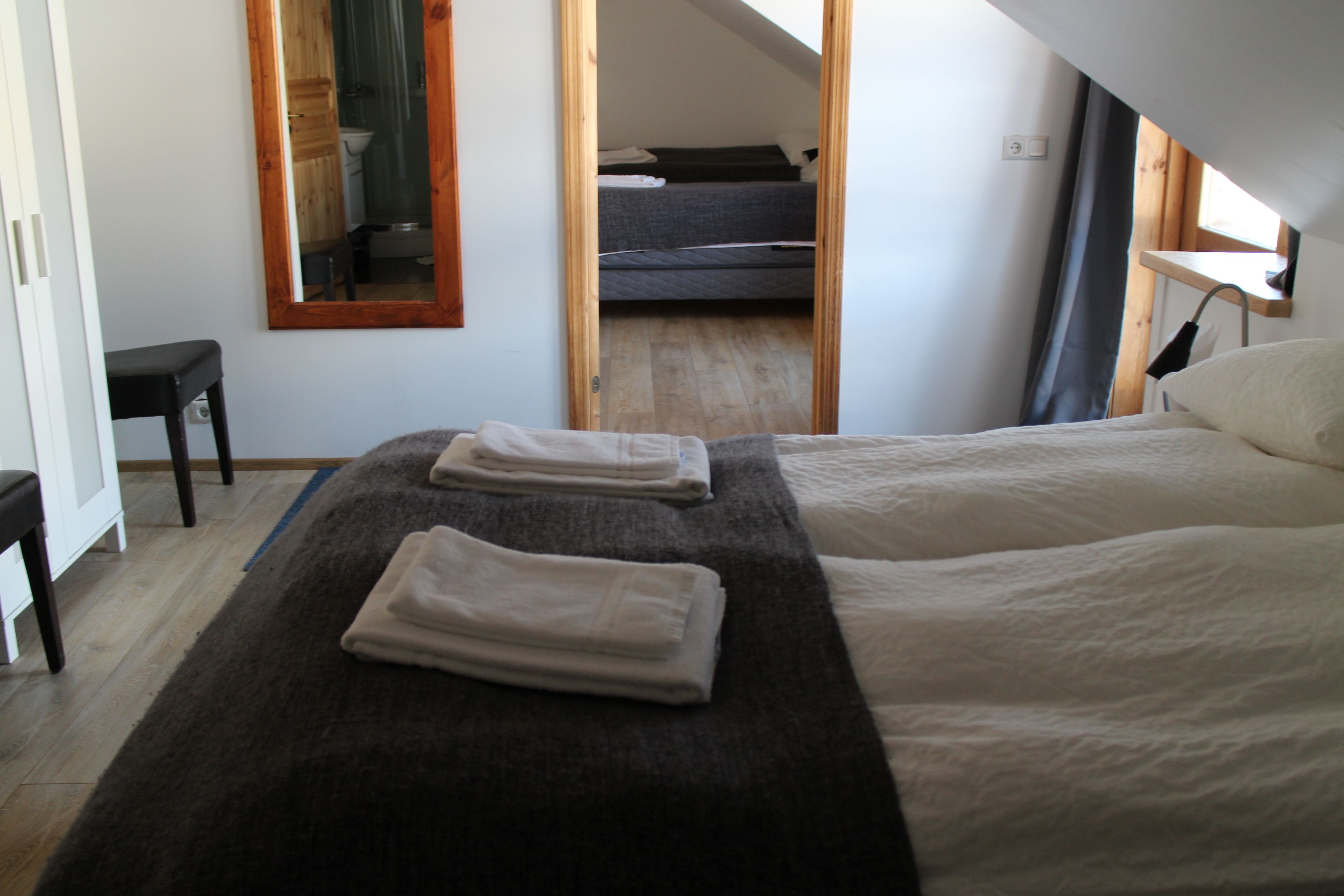 family room | 1 bedroom, desk, laptop workspace, blackout curtains