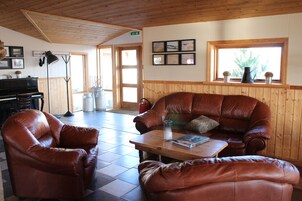Sala de estar en el lobby