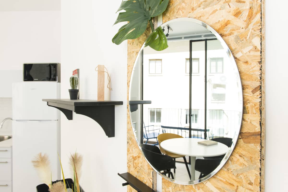 1 bedroom, laptop workspace, blackout curtains, iron/ironing board