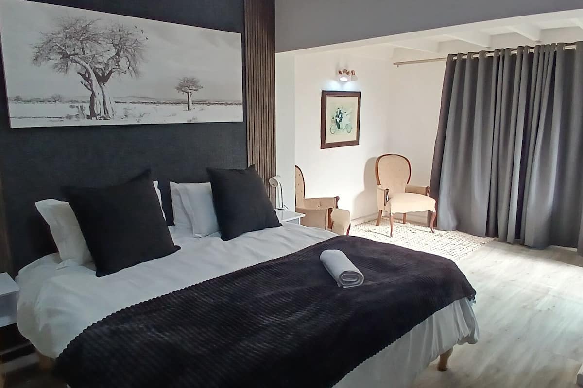 1 habitación y ropa de cama de alta calidad