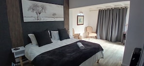 Quarto executivo | 1 quarto, roupas de cama premium