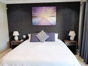 Executive dubbelrum eller tvÄbÀddsrum - 1 kingsize-sÀng | 1 sovrum, sÀngtillbehör av högsta kvalitet och memory foam-madrasser