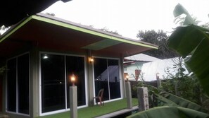 Façade de l’hébergement