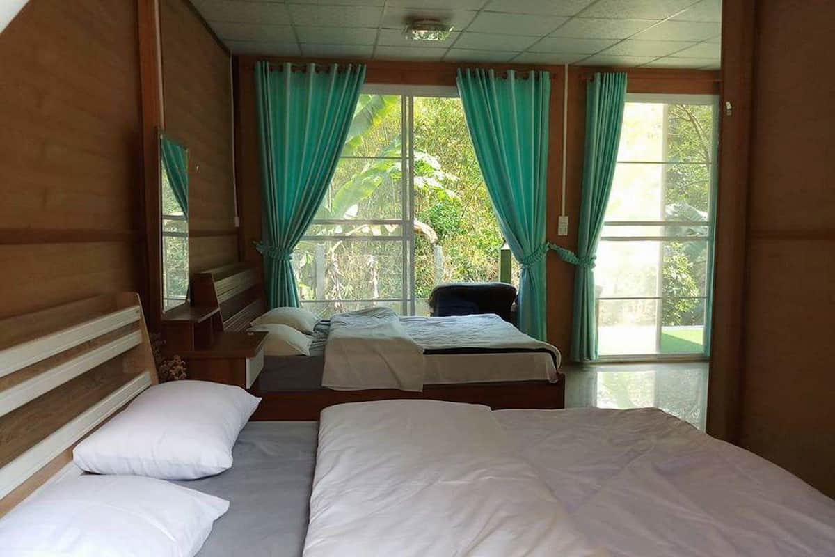 Een minibar, gratis wifi, beddengoed, rolstoeltoegankelijk