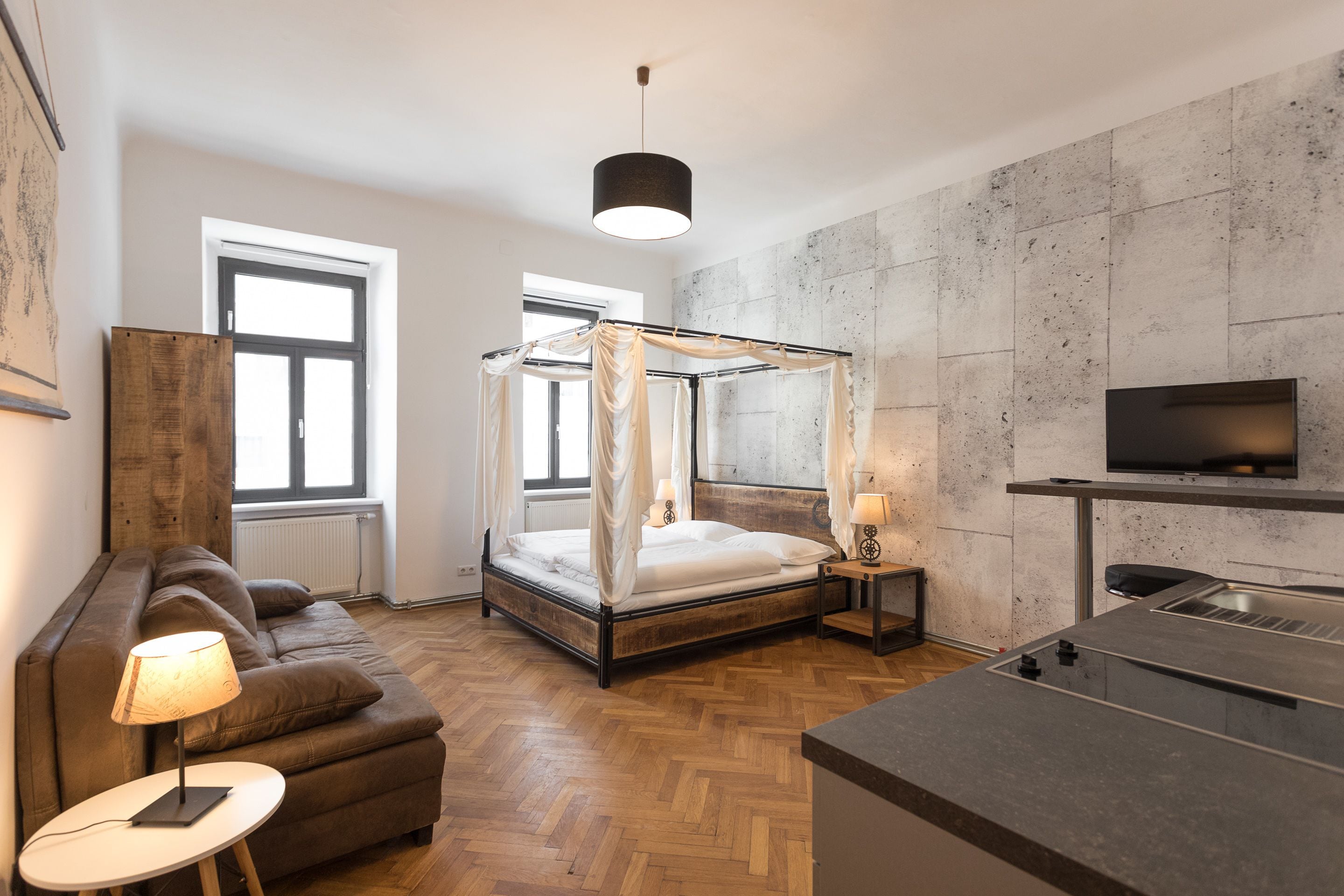 vintage studio am naschmarkt | 1 bedroom, iron/ironing board, free wifi, bed sheets