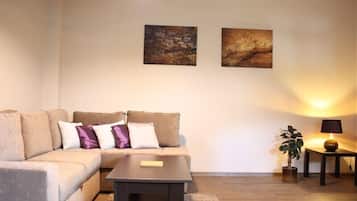 Apartemen | Setrika/meja setrika dan tempat tidur bayi (biaya tambahan)