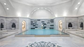 Salas de tratamiento para parejas, sauna y baño de vapor